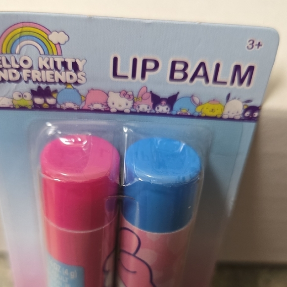 Hello Kitty Lip Balm Duo - Pink and Blue 2 Lip Balm New - Picture 3 of 3